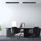 LED Linear Light SAMSUNG CHIP - 40W Surface Black Body 3000K