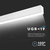 LED Linear Light SAMSUNG CHIP - 40W Surface Black Body 4000K