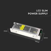 LED Power Supply - 100W Dimmable 12V 8.5A IP20