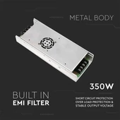 LED Power Supply Slim - 350W IP20 12V 5A