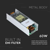SLIM Power Supply - 60W 24V 2.5A IP20
