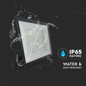 V-TAC FN-széria LED reflektor 100W meleg fehér, fekete házzal - SKU 23992