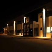 V-TAC FN-széria mini LED reflektor 10W természetes fehér, fehér házzal - SKU 23971