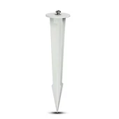 V-TAC földbe szúrható 50W és 150W közötti LED reflektor tartó kerti konzol - fehér - SKU 7537