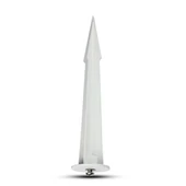 V-TAC földbe szúrható 50W és 150W közötti LED reflektor tartó kerti konzol - fehér - SKU 7537