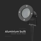 GU10 Aluminium Garden spike fitting, IP65