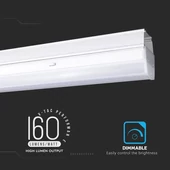 V-TAC függeszthető lineáris LED lámpa 150cm 50W 120° természetes fehér (főmodul) - SKU 1361