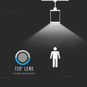 V-TAC függeszthető lineáris LED lámpa 150cm 50W 120° természetes fehér (főmodul) - SKU 1361