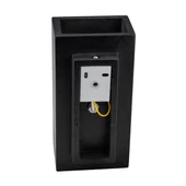 G9*2 25W LED Concrete Wall Lamp  Dark Grey IP20