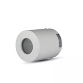 V-TAC GU10 LED falon kívüli fehér lámpatest, IP54 védelemmel - SKU 3669