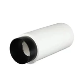 GU10 Fitting Gypsum Metal With Gun Black Bottom