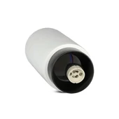 GU10 Fitting Gypsum Metal With Gun Black Bottom