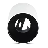 V-TAC GU10 LED falon kívüli lámpatest, fehér+fekete - SKU 8589