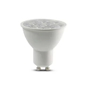 LED Spotlight SAMSUNG CHIP - GU10 6.5W  Ripple Plastic 10°D 6400K