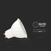 LED Spotlight SAMSUNG CHIP - GU10 7W Plastic SMD With Lens 4000K