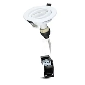 LED Spotlight - 5W GU10 With Fitting White Body 6400K 3pcs/Pack