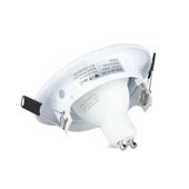 LED Spotlight - 5W GU10 With Fitting White Body 6400K 3pcs/Pack