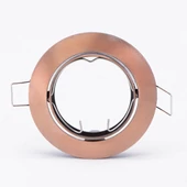 GU10 Fitting Round Movable Bronze