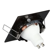 GU10 Fitting Square Movable Bronze