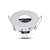 V-TAC GU10 LED spotlámpa keret, fehér billenthető lámpatest - SKU 3611