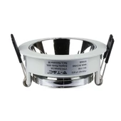 GU10 Fitting White+Chorme Round VT-872