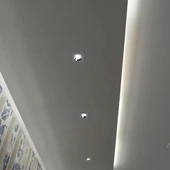 V-TAC GU10 LED spotlámpa keret, fehér+króm fix lámpatest - SKU 3119