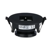 GU10 Fitting Square Black + Black