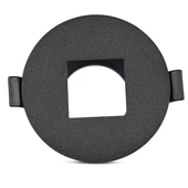 GU10 Fitting Square Black + Black