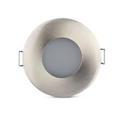 GU10 Fitting Matt Round ф84 Satin Nickel