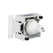 GU10 Fitting Square With White Frame + Chrome Reflector