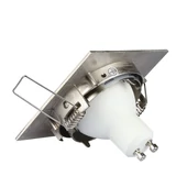 V-TAC GU10 LED spotlámpa keret, matt króm billenthető lámpatest - SKU 3591