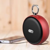 Portable Bluetooth Speaker With Micro USB And High End Cable 800mah Battery Red