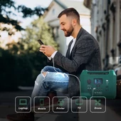 Portable power station with EU plug, 300W