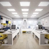 V-TAC IP65 süllyeszthető LED panel természetes fehér 36W 60 x 60cm, 120 Lm/W, Back-Lit- SKU 23456
