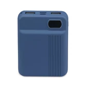 V-TAC kék, 10000mAh powerbank, kijelzővel - SKU 8853