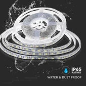 LED Strip SMD2835 - 120 LEDs 24V IP65 6400K  Double PCB 10M Roll