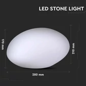 LED Stone Light RGB D28*21*17CM
