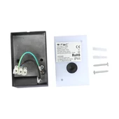 Wall Fitting GU10  Adjustable Head Aluminum 1 Way IP44