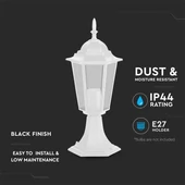 Stand Lamp 30cm Matt White