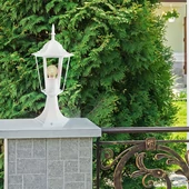 Stand Lamp 30cm Matt White