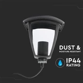 Garden Lamp 600mm IP44 Black
