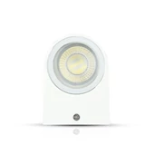 Wall Sleek Wall Fitting  Round White Body 1Way IP44