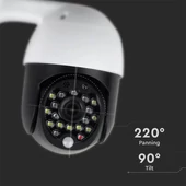 V-TAC kültéri PTZ WiFi IP kamera, 3MP, IP65 - SKU 8989