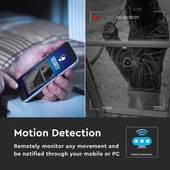 V-TAC kültéri PTZ WiFi IP kamera, 3MP, IP65 - SKU 8989