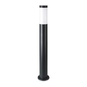 V-TAC kültéri, rozsdamentes acél, fekete állólámpa, 80 cm, E27 foglalattal - SKU 8978