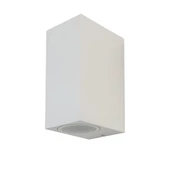 Wall Sleek Wall Fitting  Square White Body  2Way IP44