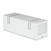 Wall Fiting Square White Body 2Way IP44