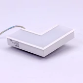 10W L Shape Connector For Hanging White Body 4000K