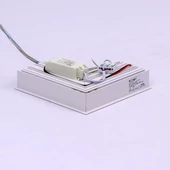10W L Shape Connector For Hanging White Body 4000K