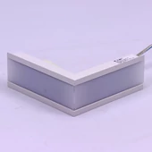 V-TAC fehér, 70mm L alakú toldó süllyeszthető lineáris LED lámpákhoz 12W természetes fehér - SKU 389